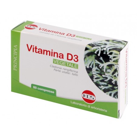 Kos Vitamina D3 Vegetale 60 Compresse - Integratori per dolori e infiammazioni - 975344870 - Kos - € 10,37
