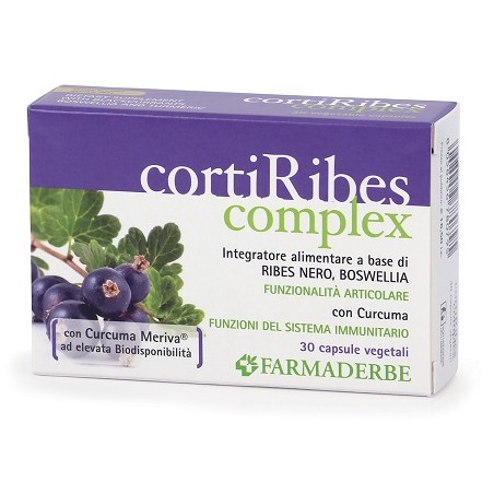 Farmaderbe Corti Ribes Complex 30 Capsule - Rimedi vari - 932217666 - Farmaderbe - € 9,93
