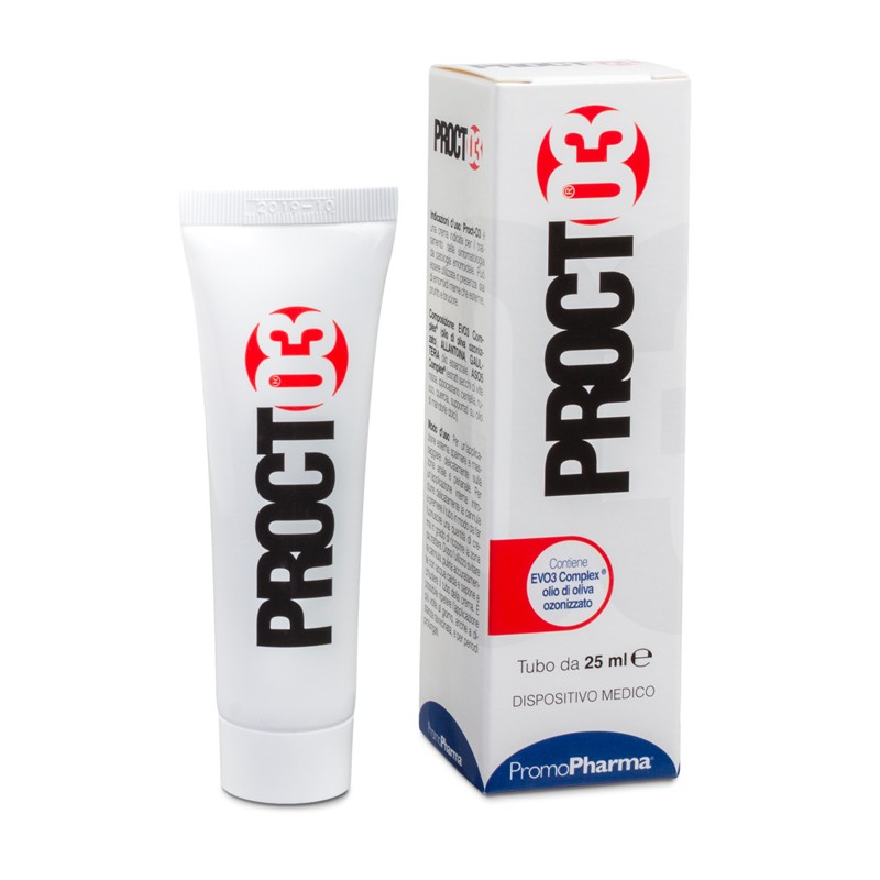 Promopharma Procto3 Crema Per Trattamento Emorroidi 25 Ml - Prodotti per emorroidi e ragadi - 971067830 - Promopharma - € 11,21