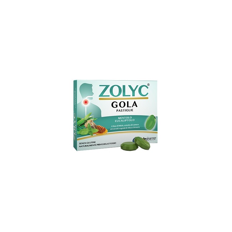 Shedir Pharma Unipersonale Zolyc Gola Mentolo/eucalipto 36 Pastiglie - Rimedi vari - 944264961 - Shedir Pharma - € 10,22