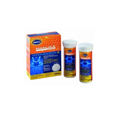 Optima Naturals Manuka Benefit Effervescente C 20 Compresse Optima Naturals - 1 Optima Naturals Manuka Benefit Effervescente C 20 Compresse Optima Naturals - 1