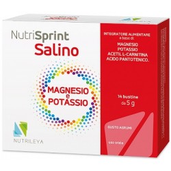 Nutrileya Nutrisprint Salino 14 Bustine - Vitamine e sali minerali - 935524001 - Nutrileya - € 10,85