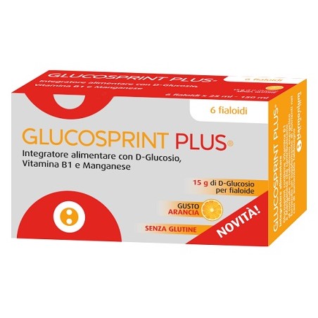 Harmonium Pharma Glucosprint Plus Arancia 6 Fialoidi Da 25 Ml - Vitamine e sali minerali - 970517900 - Harmonium Pharma - € 1...