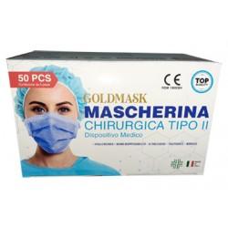 Mascherina Chirurgica Goldmask Tipo Ii 10 pezzi - Altri ausili sanitari - 981000526 - Gold - € 3,65