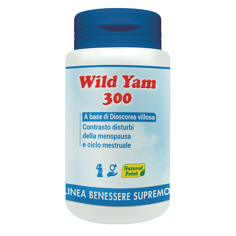 Natural Point Wild Yam 300 50 Capsule - Integratori per ciclo mestruale e menopausa - 902085594 - Natural Point - € 11,39