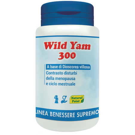 Natural Point Wild Yam 300 50 Capsule - Integratori per ciclo mestruale e menopausa - 902085594 - Natural Point - € 11,28