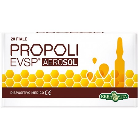 Erba Vita Group Propoli Evsp Aerosol 20 Fiale X 2 Ml - Labbra secche e screpolate - 971621990 - Erba Vita - € 10,81