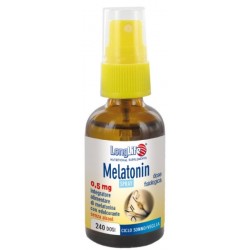 Phoenix - Longlife Longlife Melatonin Spray 0,5mg 30 Ml - Integratori per umore, anti stress e sonno - 933707770 - Longlife -...