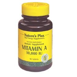 Nature's Plus Vitamina A 10000 Idrosolubile 90 Tavolette - Vitamine e sali minerali - 900975121 -  - € 12,72
