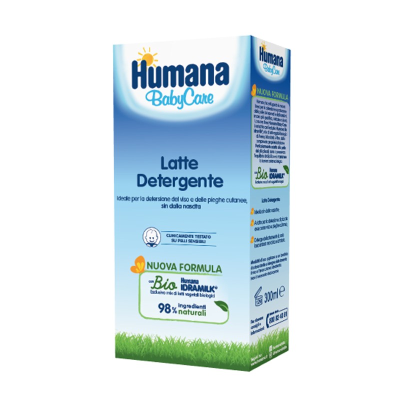 Humana Italia Humana Baby Care Latte Detergente 300 Ml - Bagnetto - 944182056 - Humana - € 13,53