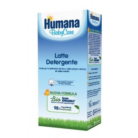 Humana Italia Humana Baby Care Latte Detergente 300 Ml - Bagnetto - 944182056 - Humana - € 12,53