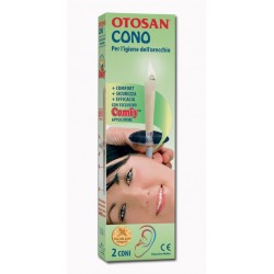 Aurora Otosan Cono Per L'igiene Delle Orecchie Otosan+propoli 2 Pezzi - Prodotti per la cura e igiene delle orecchie - 909007...