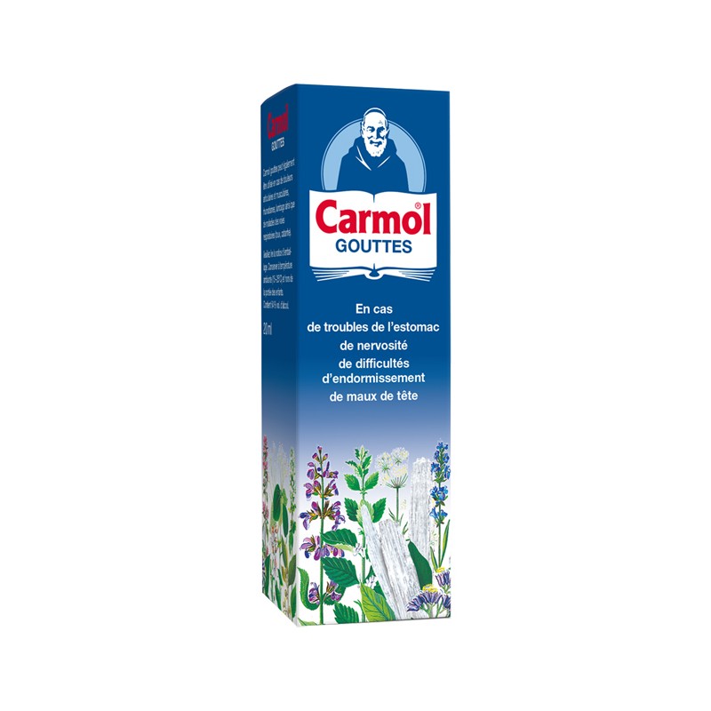 Carmol Gocce per Mal di Stomaco Insonnia ed altri Disturbi 80 Ml Midefa - 1