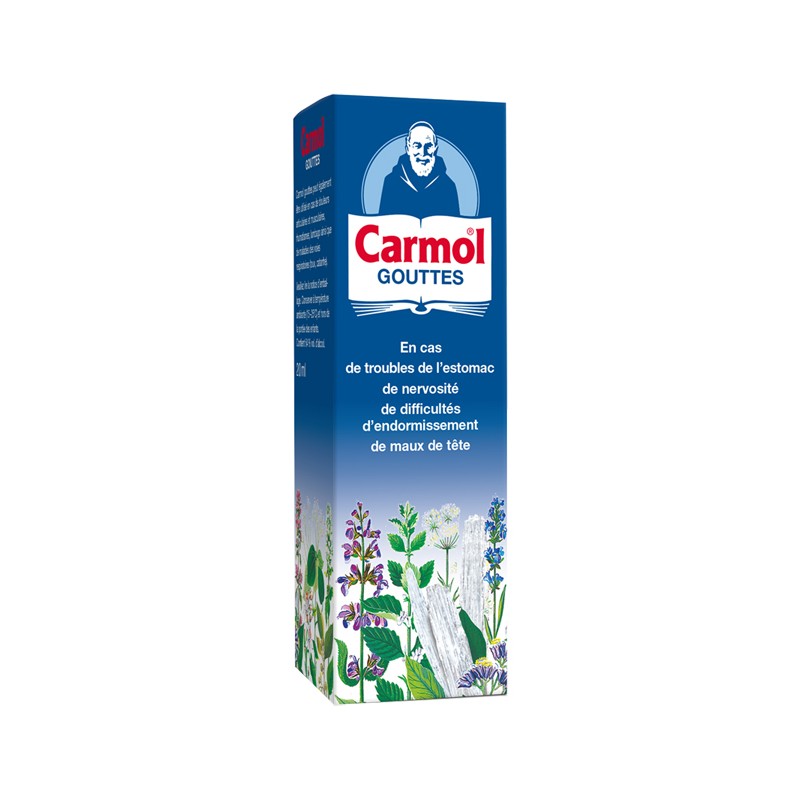 Carmol Gocce per Mal di Stomaco Insonnia ed altri Disturbi 80 Ml - Integratori per umore, anti stress e sonno - 908186378 - M...