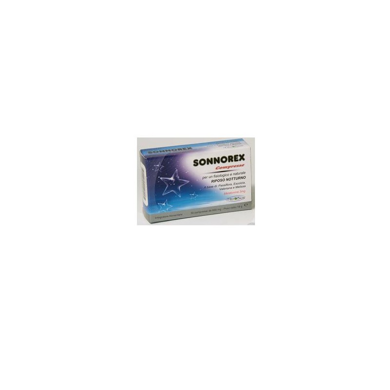 Fitobios Sonnorex 30 Compresse 600 Mg Fitobios - 1