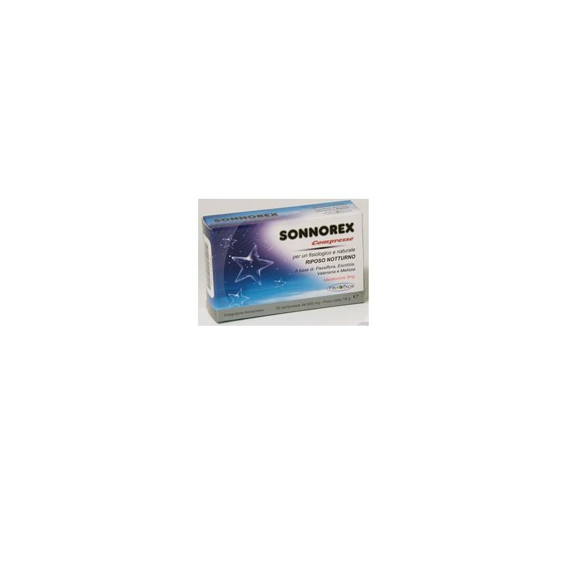 Fitobios Sonnorex 30 Compresse 600 Mg - Integratori per dormire - 931813808 - Fitobios - € 9,50