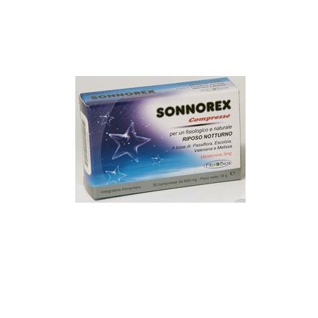 Fitobios Sonnorex 30 Compresse 600 Mg Fitobios - 1 Fitobios Sonnorex 30 Compresse 600 Mg Fitobios - 1