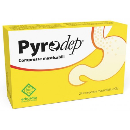 Erbozeta Pyrodep 24 Compresse Masticabili - Integratori per apparato digerente - 934859176 - Erbozeta - € 11,83