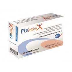 Morganceutical Flubrevix 10 Bustine 3,5 G - Prodotti fitoterapici per raffreddore, tosse e mal di gola - 932078227 - Morgance...
