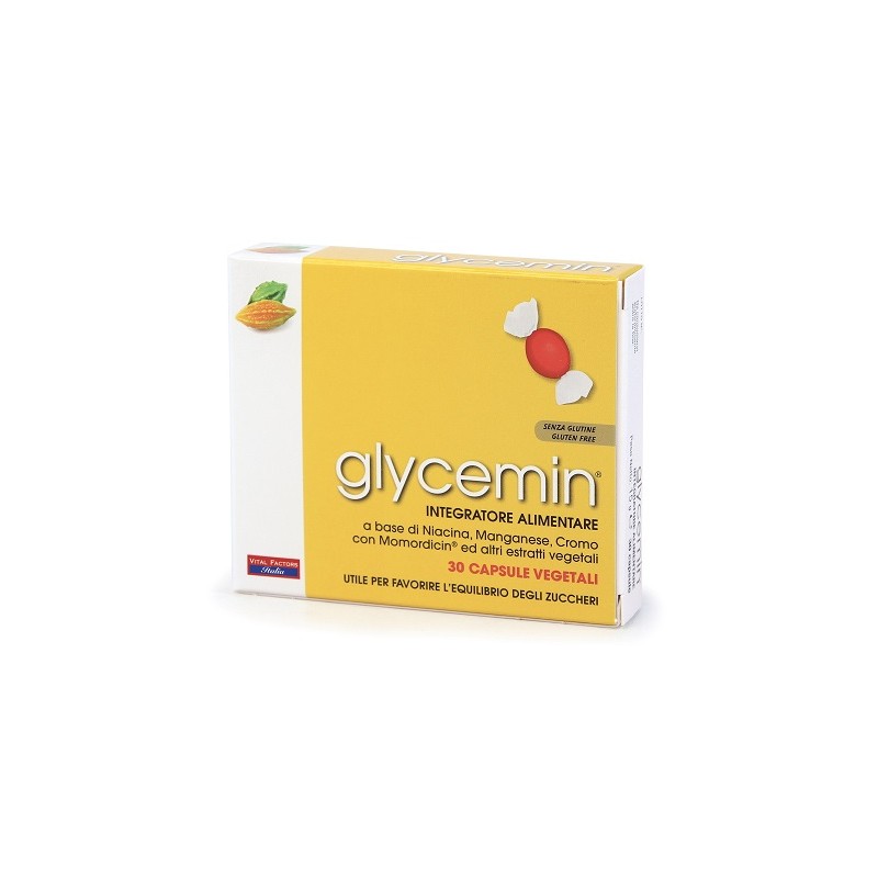 Vital Factors Italia Glycemin 30 Capsule - Circolazione e pressione sanguigna - 934226414 - Vital Factors Italia - € 10,27