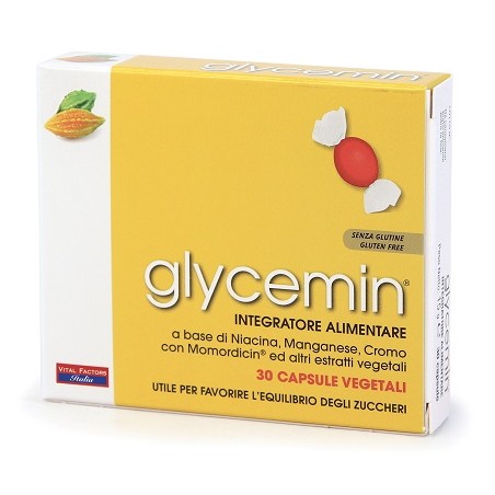 Vital Factors Italia Glycemin 30 Capsule - Circolazione e pressione sanguigna - 934226414 - Vital Factors Italia - € 10,27