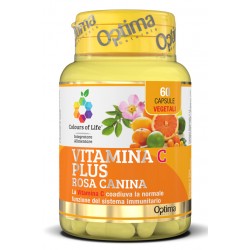 Optima Naturals Colours Of Life Vitamina C Plus Rosa Canina 60 Capsule Vegetali 724 Mg - Vitamine e sali minerali - 925386474...