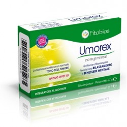 Fitobios Umorex 30 Compresse - Integratori per umore, anti stress e sonno - 970701203 - Fitobios - € 12,98