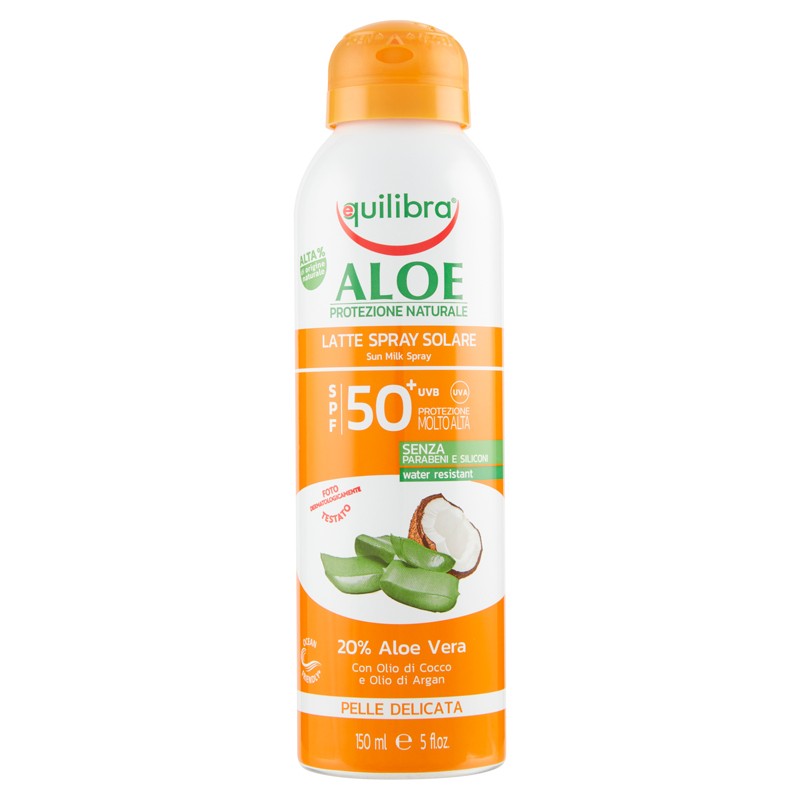 Equilibra Latte Spray Solare 50+ 150 Ml - Solari corpo - 980523411 - Equilibra - € 12,87