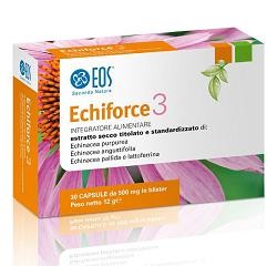 Eos Echi Force 3 30 Capsule - Integratori per difese immunitarie - 922906870 - Eos - € 11,63