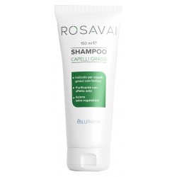 Blufarma Rosavai Shampoo Capelli Antisebo Forfora 150 Ml - Shampoo antiforfora - 901186181 - Blufarma - € 12,51