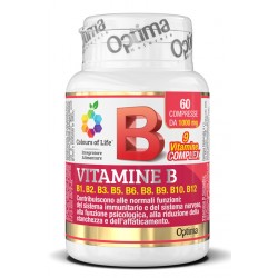 Optima Naturals Colours Of Life Vitamine B Complex 60 Compresse 1000 Mg - Vitamine e sali minerali - 925654321 - Optima Natur...