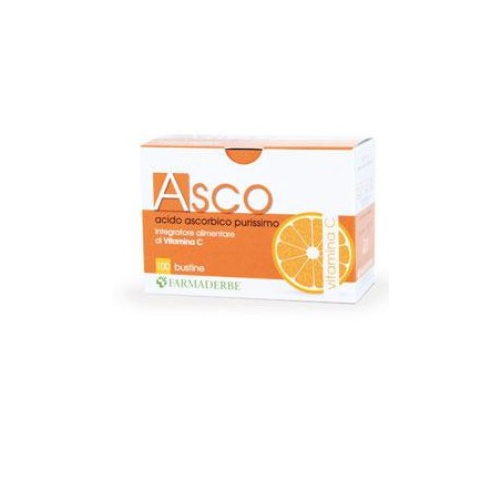 Farmaderbe Asco 100 Bustine - Vitamine e sali minerali - 931850921 - Farmaderbe - € 12,31