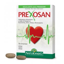 Naturando Prexosan 30 Compresse - Integratori per il cuore e colesterolo - 931570562 - Naturando - € 11,75