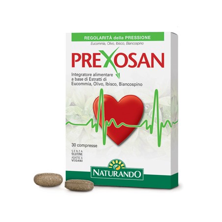 Naturando Prexosan 30 Compresse - Integratori per il cuore e colesterolo - 931570562 - Naturando - € 11,93