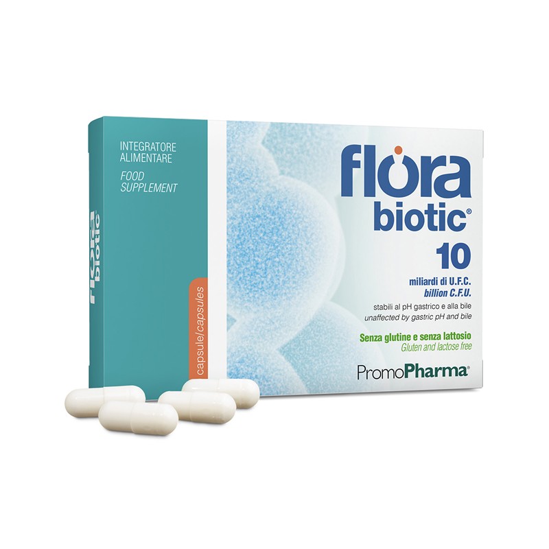 Promopharma Flora 10 30 Capsule - Integratori di fermenti lattici - 902303078 - Promopharma - € 11,78