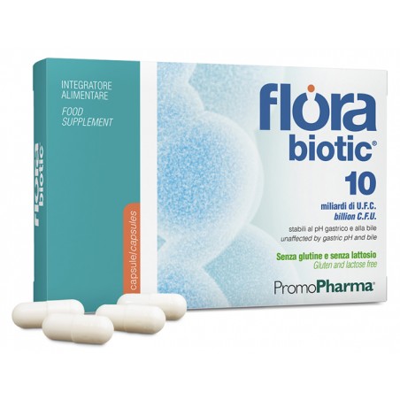 Promopharma Flora 10 30 Capsule - Integratori di fermenti lattici - 902303078 - Promopharma - € 11,81
