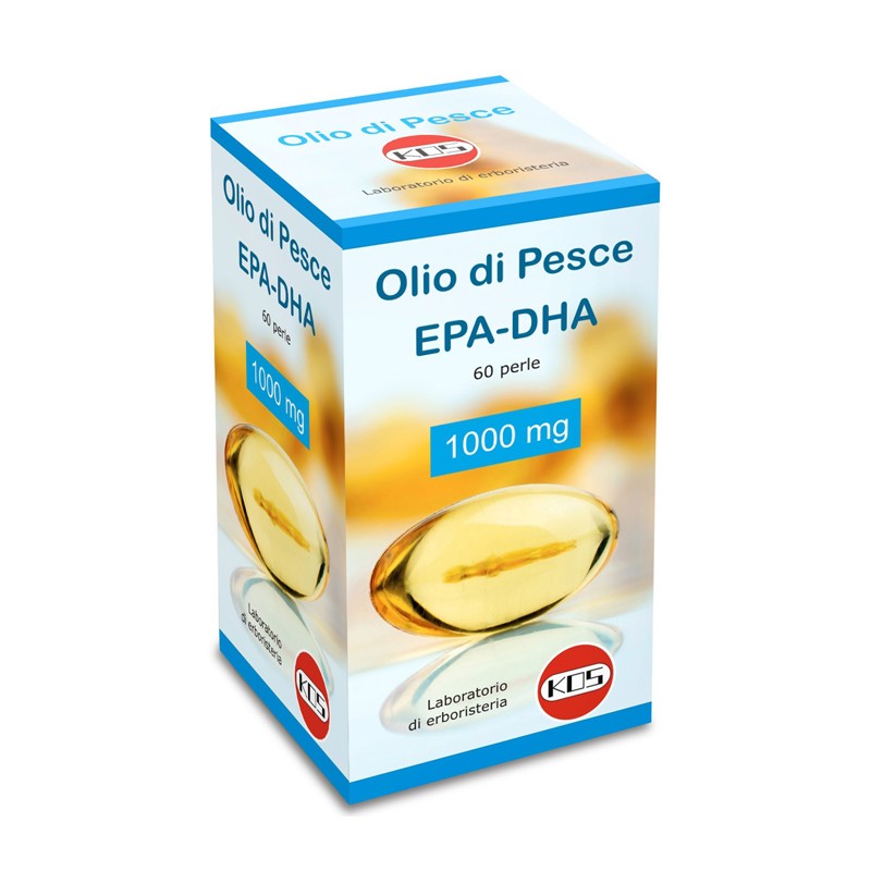 Kos Olio Di Pesce 60 Perle - Integratori per il cuore e colesterolo - 904902879 - Kos - € 10,82