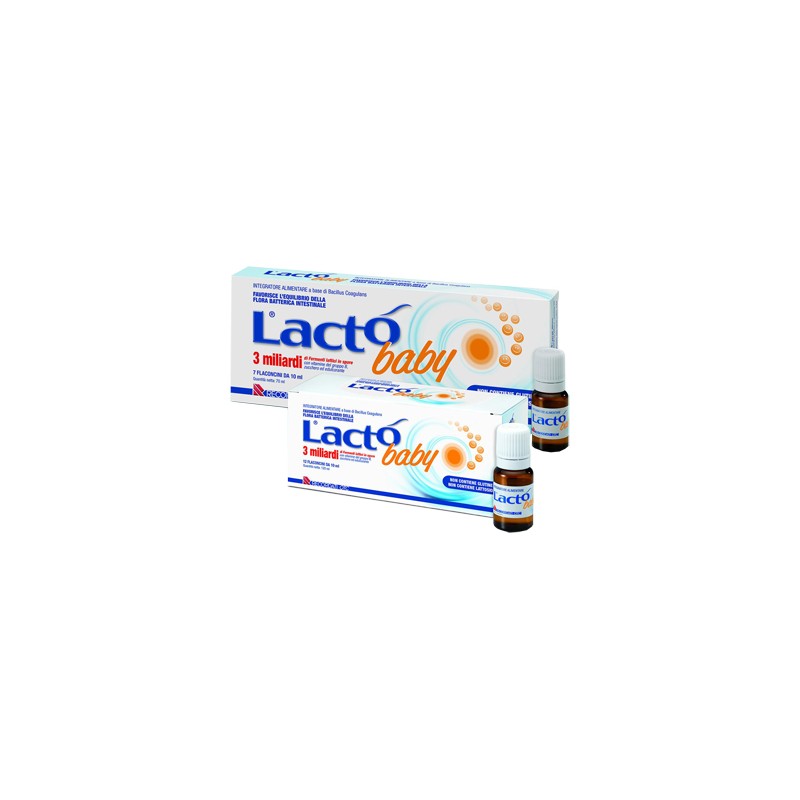 Recordati Lacto Baby 12 Flaconcini 3 Miliardi 10 Ml - Integratori di fermenti lattici - 932178231 - Recordati - € 11,71