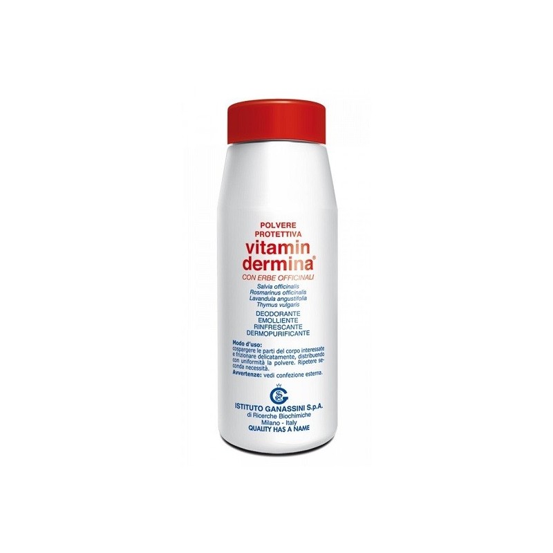 Vitamin Dermina Polvere Protettiva Deodorante 100 G - Deodoranti per il corpo - 909272751 - Vitamindermina - € 9,28