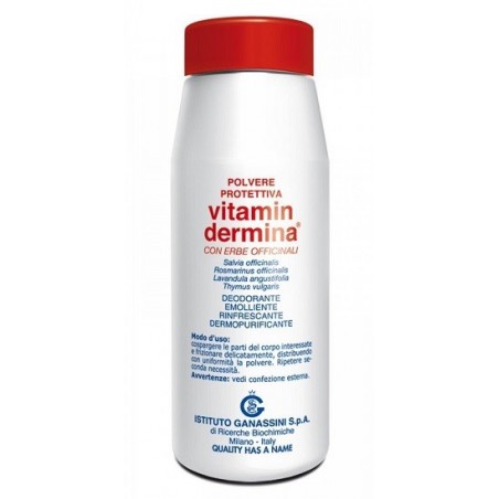 Vitamin Dermina Polvere Protettiva Deodorante 100 G - Deodoranti per il corpo - 909272751 - Vitamindermina - € 9,28