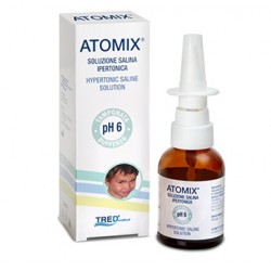 Tred Atomix Soluzione Salina Ipertonica Spray Nasale 30 Ml - Prodotti per la cura e igiene del naso - 938590080 - Tred - € 13,61