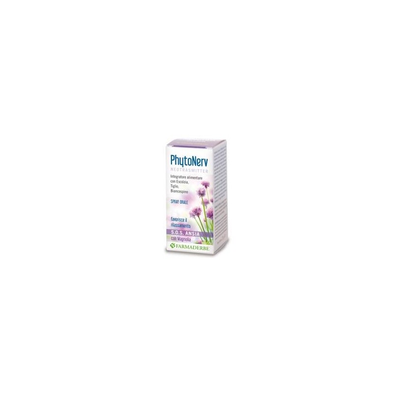 Farmaderbe Phytonerv Sos Spray Orale 30 Ml Farmaderbe - 1