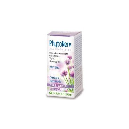 Farmaderbe Phytonerv Sos Spray Orale 30 Ml Farmaderbe - 1 Farmaderbe Phytonerv Sos Spray Orale 30 Ml Farmaderbe - 1