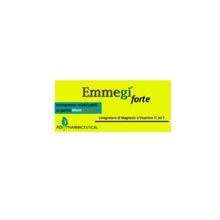 Abi Pharmaceutical Emmegi Forte 20 Compresse Masticabili - Vitamine e sali minerali - 902812231 - Abi Pharmaceutical - € 11,25