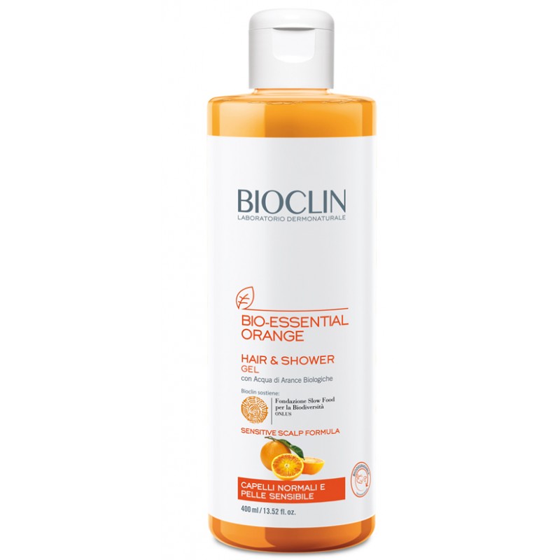Ist. Ganassini Bioclin Bio Essential Orange 400 Ml - Bagnoschiuma e detergenti per il corpo - 977661166 - Bioclin - € 15,13