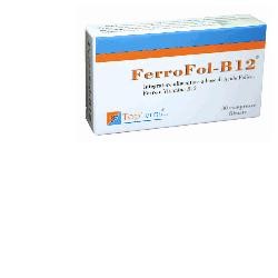 Top Group Ferrofol B12 30 Compresse Rivestite - Vitamine e sali minerali - 904428493 - Top Group - € 13,13
