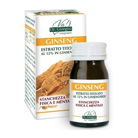 Vis Giorgini Ser-vis Ginseng Estratto Titolato 60 Pastiglie - Integratori per concentrazione e memoria - 971197241 - Vis Gior...