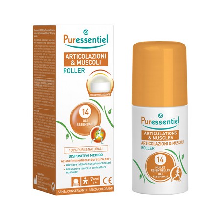 Puressentiel Italia Puressentiel Roller Articolazioni Muscoli 75 Ml - Trattamenti per dermatite e pelle sensibile - 975345505...