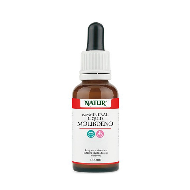 Natur Easy Liquid Mineral Molibdeno 15 Ml - Vitamine e sali minerali - 977629272 - Natur - € 14,59