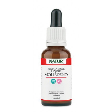 Natur Easy Liquid Mineral Molibdeno 15 Ml - Vitamine e sali minerali - 977629272 - Natur - € 14,59